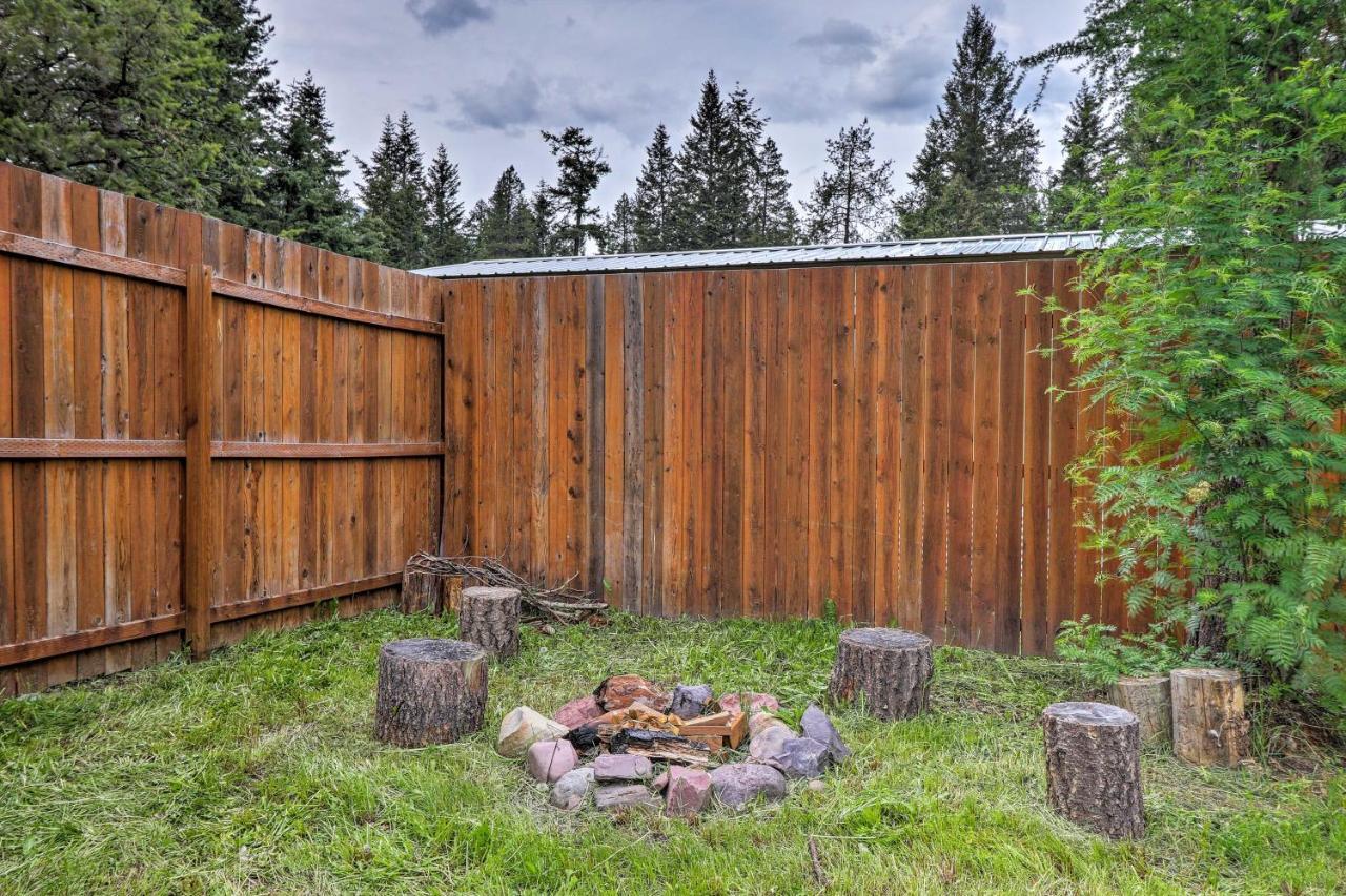 Hungry Horse Cabin Deck, Fire Pit, Near Glacier! Exterior foto